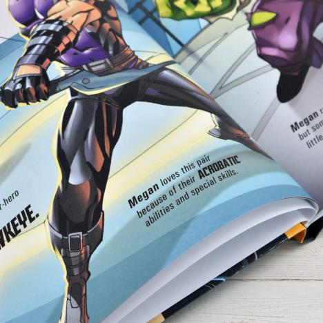 Personalised Marvel Avengers Beginnings from Here to Infinity Hardback Story Book Extra Image 3